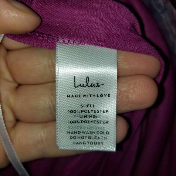 Lulu's Pink and Purple Maxi Dress - Picture 8 of 9